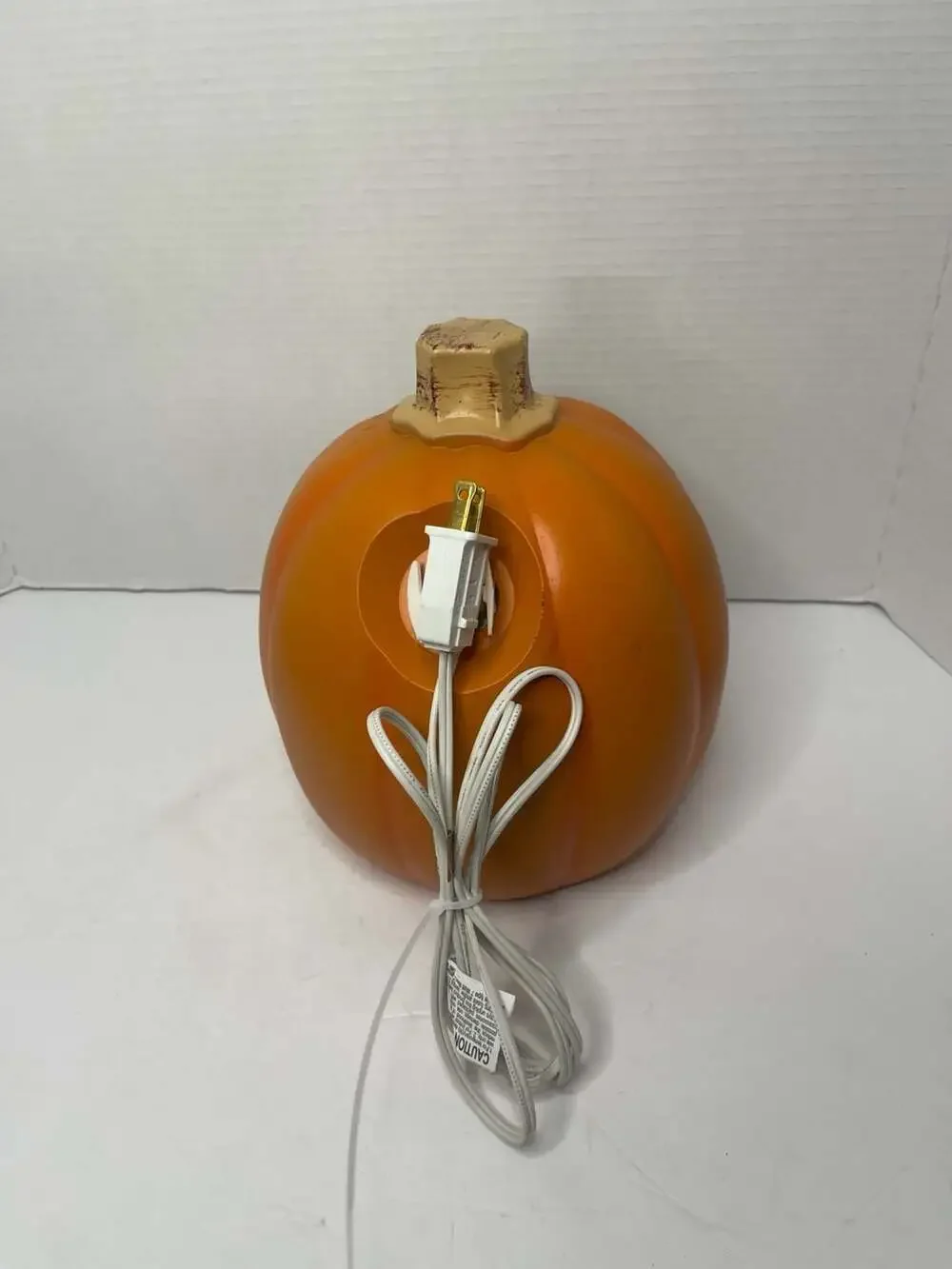 Gemmy Light Up Halloween Pumpkin Jack O Lantern 9” Battery Operated Works!